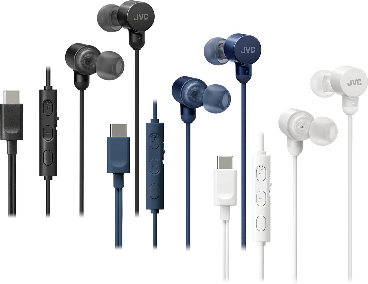 JVC HA-FR29UC-W In-Ear USB-C Oordopjes Wit
