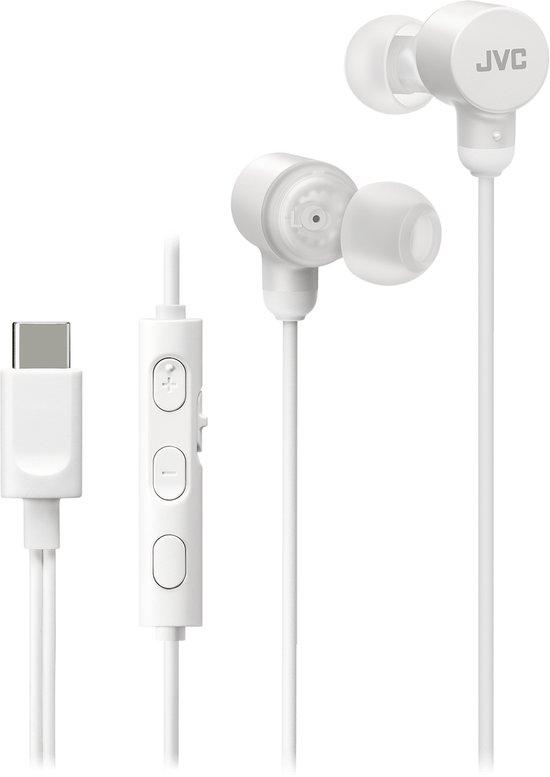 JVC HA-FR29UC-W In-Ear USB-C Oordopjes Wit