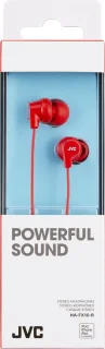 JVC HA-FX10RE-F In-ear hoofdtelefoon