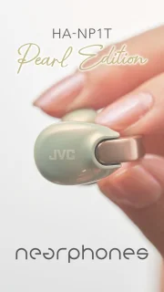 JVC HA-NP1T-A-U Nearphone - Lichtblauw