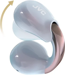 JVC HA-NP1T-A-U Nearphone - Lichtblauw