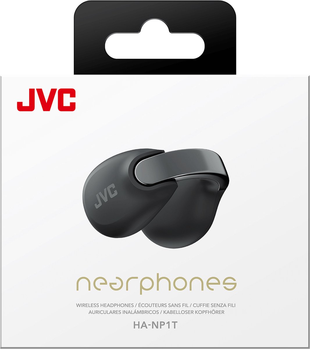JVC HA-NP1T-B-U Bluetooth Nearphone Zwart