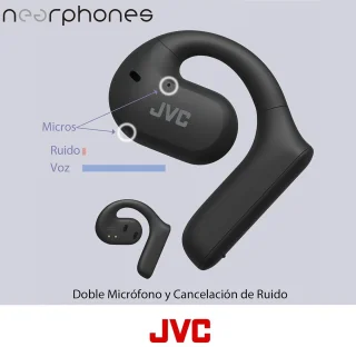 JVC HA-NP35T-B Nearphone Zwart