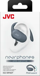JVC HA-NP40T Bluetooth Nearphone Blauw
