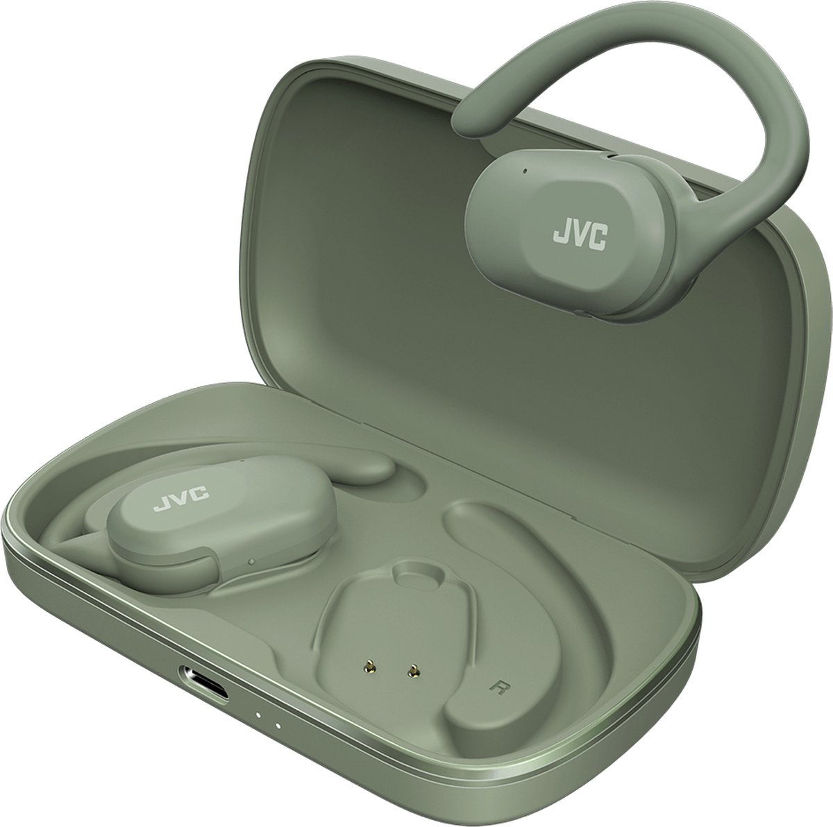 JVC HA-NP40T Bluetooth Nearphone Groen