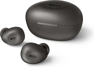 KEF MU3 True Wireless Oordopjes Charcoal Grey
