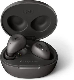 KEF MU3 True Wireless Oordopjes Charcoal Grey