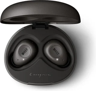 KEF MU3 True Wireless Oordopjes Charcoal Grey