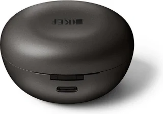KEF MU3 True Wireless Oordopjes Charcoal Grey