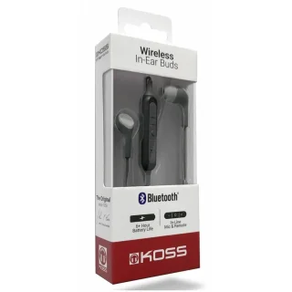 Koss BT115i In-ear Headset Zwart Grijs