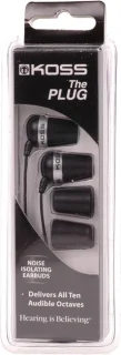 KOSS The Plug Classic In Ear Zwart