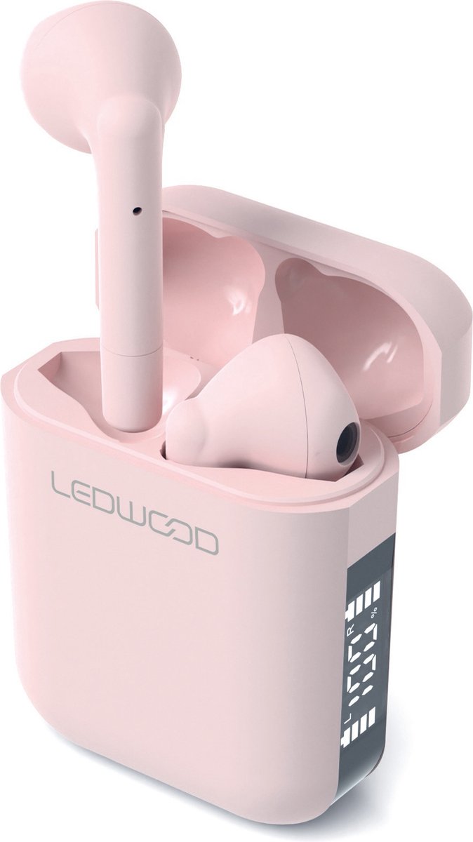 LEDWOOD LD-APOLLO-S-PIN roze TWS earphones