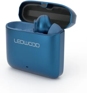 LEDWOOD LD-S20-eBLU TITAN S20 TWS in-ear earphones blauw-metallic
