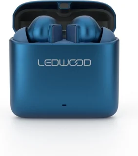 LEDWOOD LD-S20-eBLU TITAN S20 TWS in-ear earphones blauw-metallic