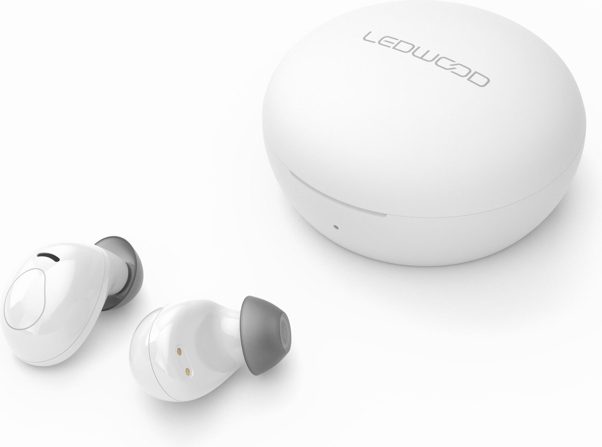 LEDWOOD Luna LD-I9W TWS in-ear oordopjes wit