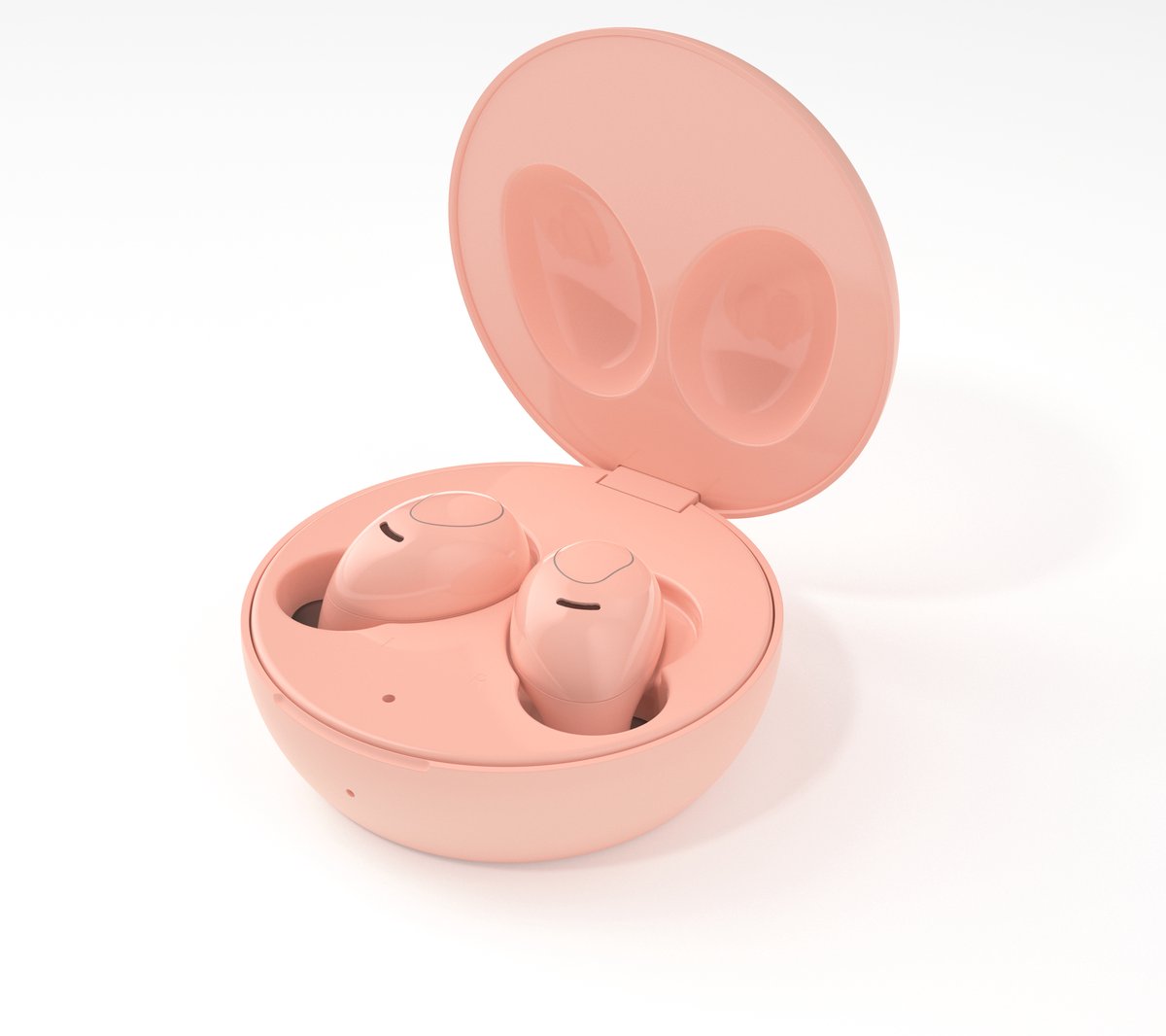 LEDWOOD LUNA LD-I9W-TWS-PAST-PIN in-ear oordopjes roze