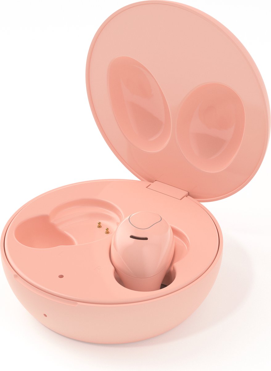 LEDWOOD LUNA LD-I9W-TWS-PAST-PIN in-ear oordopjes roze