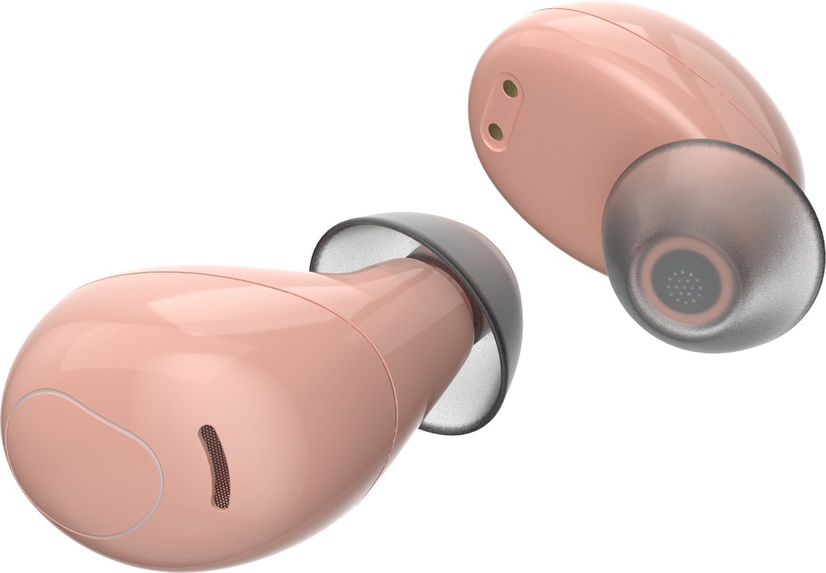 LEDWOOD LUNA LD-I9W-TWS-PAST-PIN in-ear oordopjes roze
