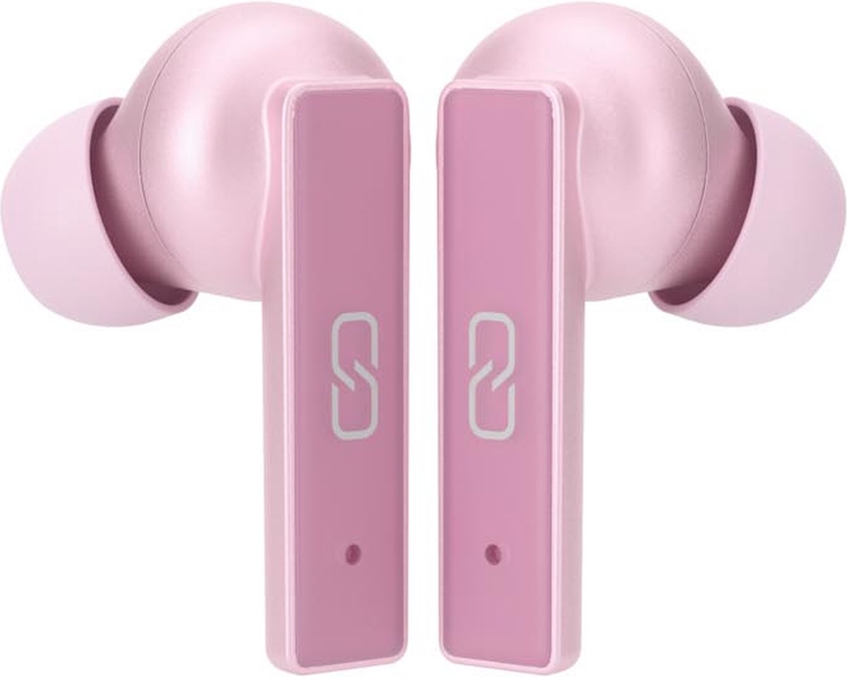LEDWOOD TITAN S20 TWS in-ear oordopjes roze