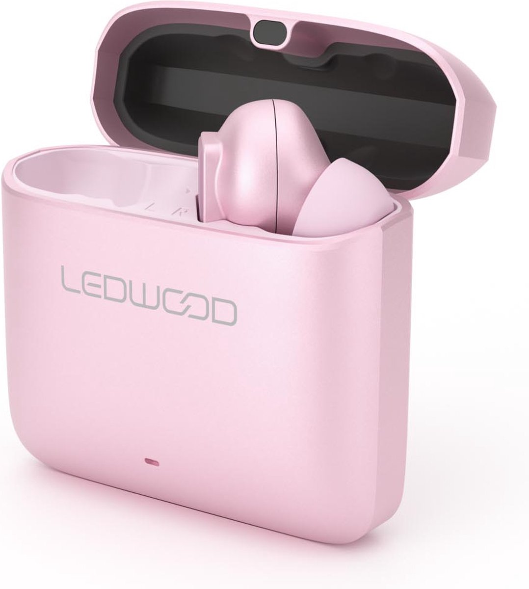 LEDWOOD TITAN S20 TWS in-ear oordopjes roze