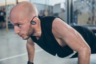 Lenco BTX-860BK Bluetooth Sportkoptelefoon 8GB Zwart