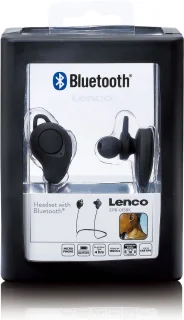 Lenco EPB-015BK Draadloze In-Ear Oordopjes Zwart