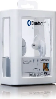 Lenco EPB-015WH Draadloze In-ear Oordopjes Wit