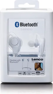 Lenco EPB-015WH Draadloze In-ear Oordopjes Wit