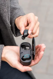 Lenco EPB-410BK Bluetooth TWS Earphones Zwart