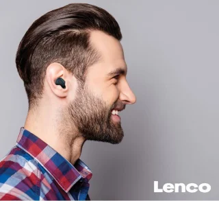 Lenco EPB-410BK Bluetooth TWS Earphones Zwart