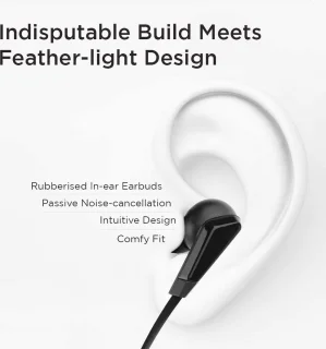 Lenovo HE01 draadloze in-ear hoofdtelefoon rood