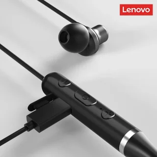 Lenovo HE05 Draadloze Bluetooth Nekband Headset Zwart