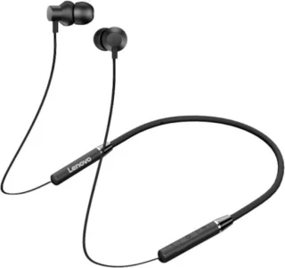 Lenovo HE05 Draadloze Bluetooth Nekband Headset Zwart