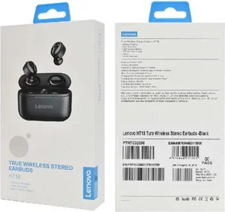 Lenovo HT18 Draadloze Bluetooth TWS Headset Zwart