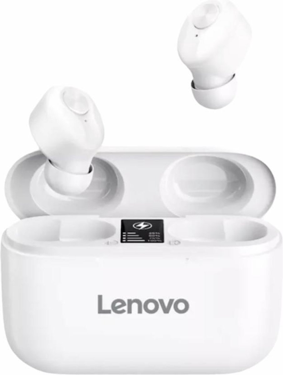 Lenovo HT18 Draadloze TWS Bluetooth Headset Wit