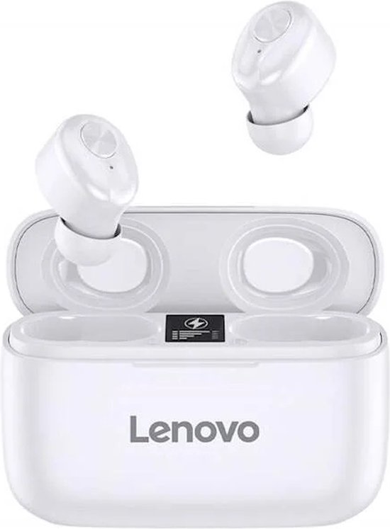 Lenovo HT18 Draadloze TWS Bluetooth Headset Wit