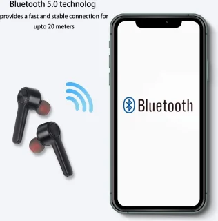 Lenovo HT20 True Wireless Earbuds Zwart