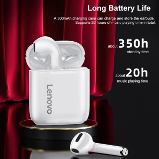 Lenovo LivePods LP2 Bluetooth in-ear oordopjes wit