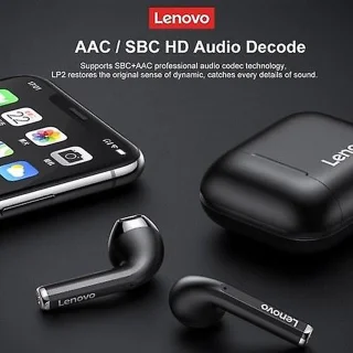 Lenovo LivePods LP2 Bluetooth in-ear oordopjes wit