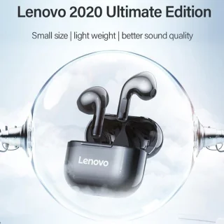 Lenovo LP 40 Bluetooth Draadloze Oordopjes Zwart