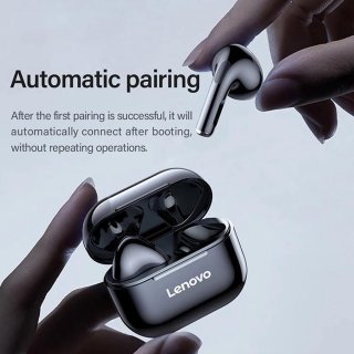Lenovo LP 40 Bluetooth Draadloze Oordopjes Zwart