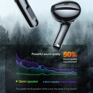 Lenovo LP 40 Bluetooth Draadloze Oordopjes Zwart