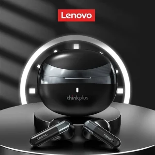 Lenovo LP11 Draadloze Oordopjes Zwart