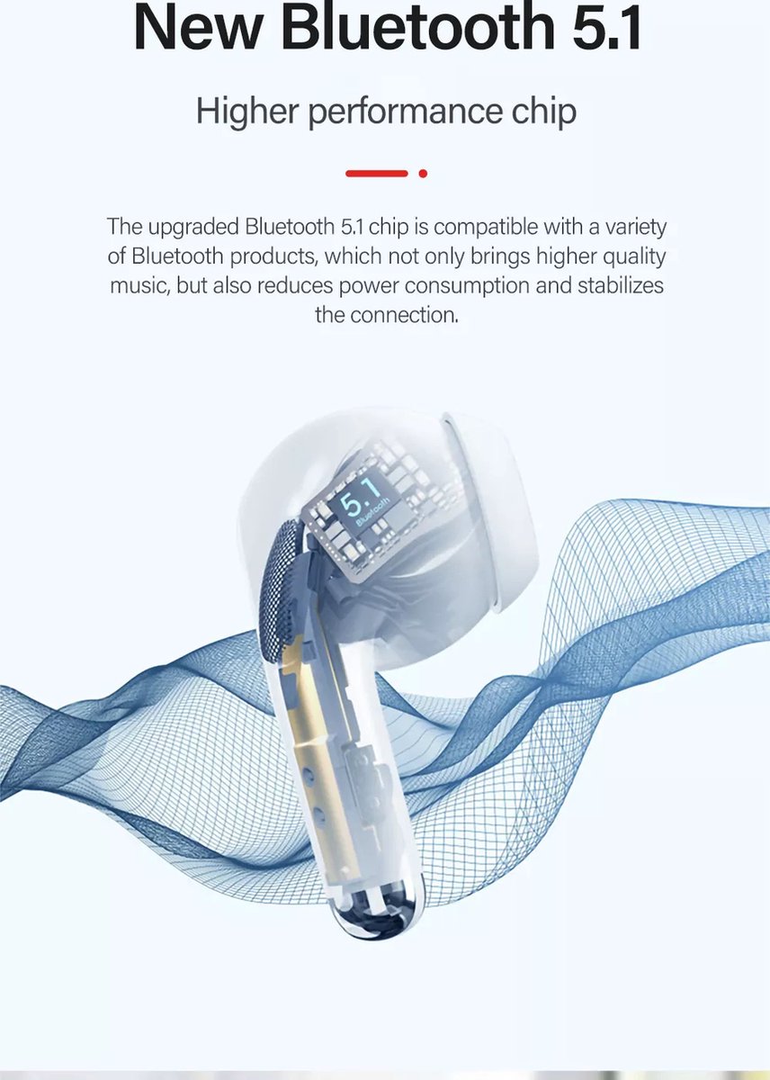 Lenovo LP40 Pro Draadloze Earphones Zwart
