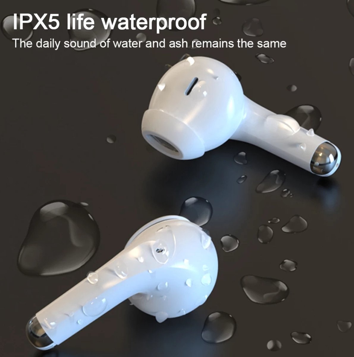 Lenovo LP40 Pro Draadloze Earphones Zwart