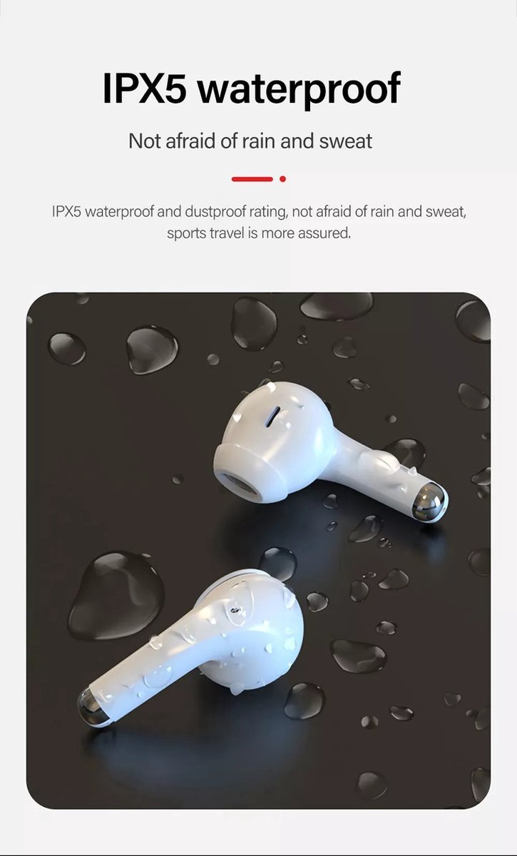 Lenovo LP40 Pro Draadloze Earphones Zwart
