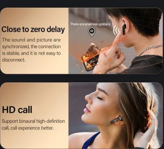 Lenovo QT81 Draadloze Bluetooth Oordopjes Zwart 2021