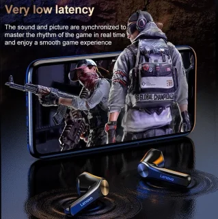 Lenovo QT81 Draadloze Bluetooth Oordopjes Zwart 2021