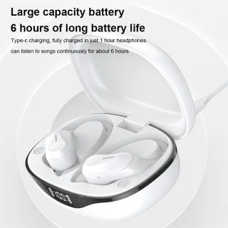 Lenovo Thinkplus LivePods LP75 Bluetooth Oordopjes Wit