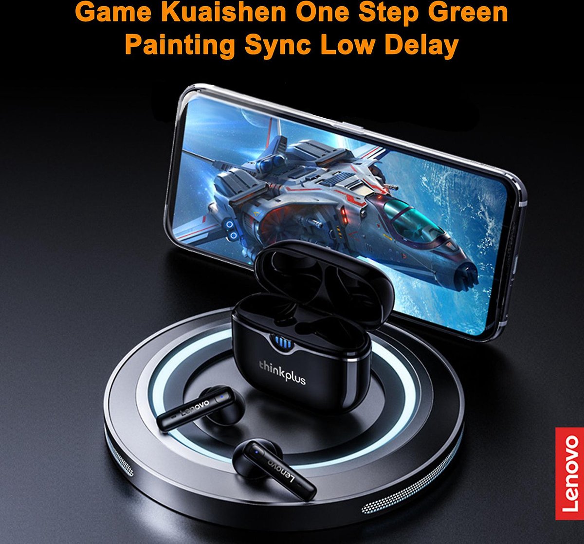 Lenovo ThinkPlus LP15 Bluetooth Oordopjes Wit